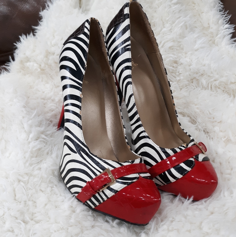 Zebra Heels